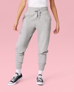 Converse High Waisted Slim Jogger Női Nadrág Szürke | RCQIDFP-HU